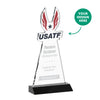 EdgeCraft Tapered Award on Mitered - Black (via Air)