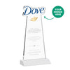 EdgeCraft Tapered Award on Mitered - White (via Air)