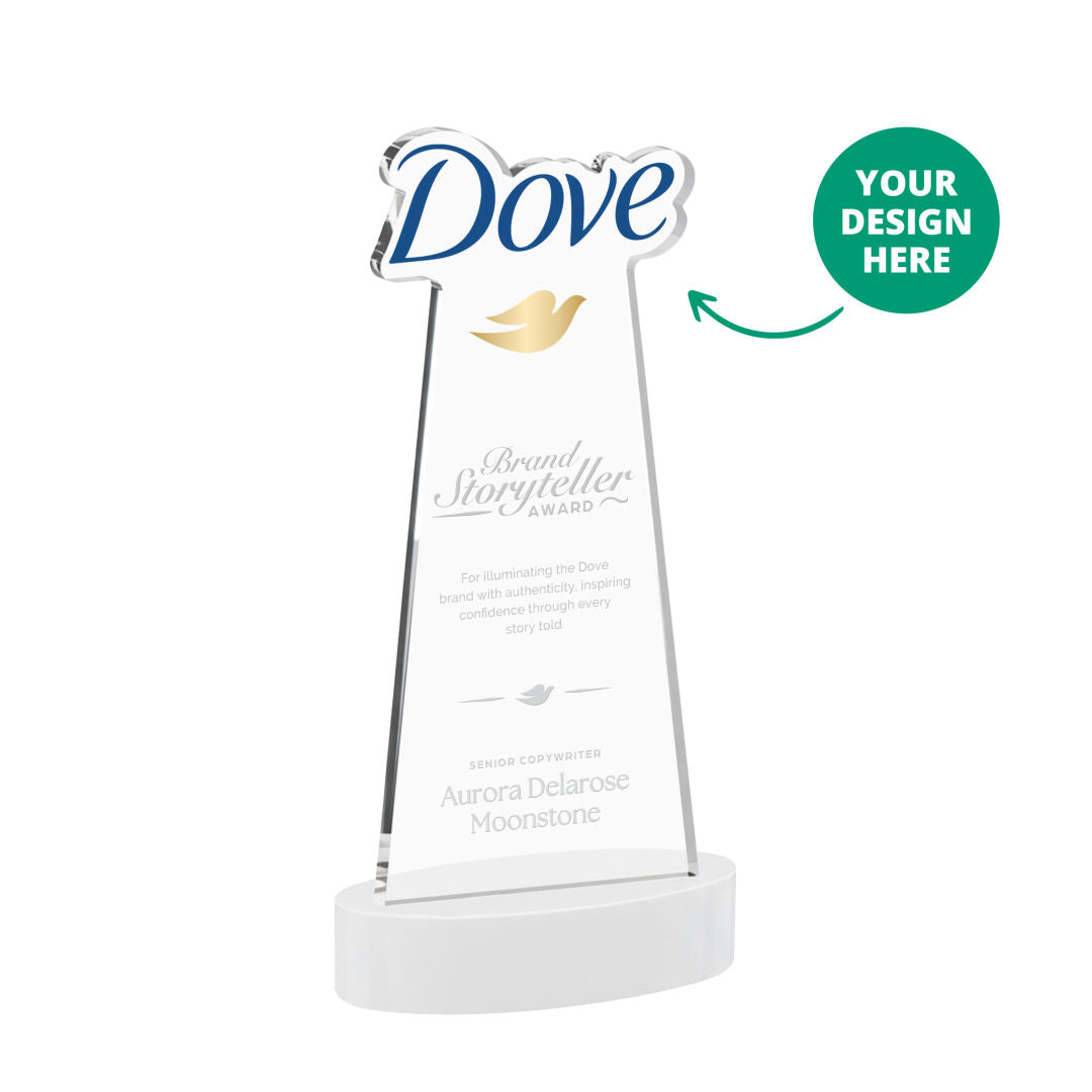 EdgeCraft Tapered Award on Alberton - White (via Ocean)