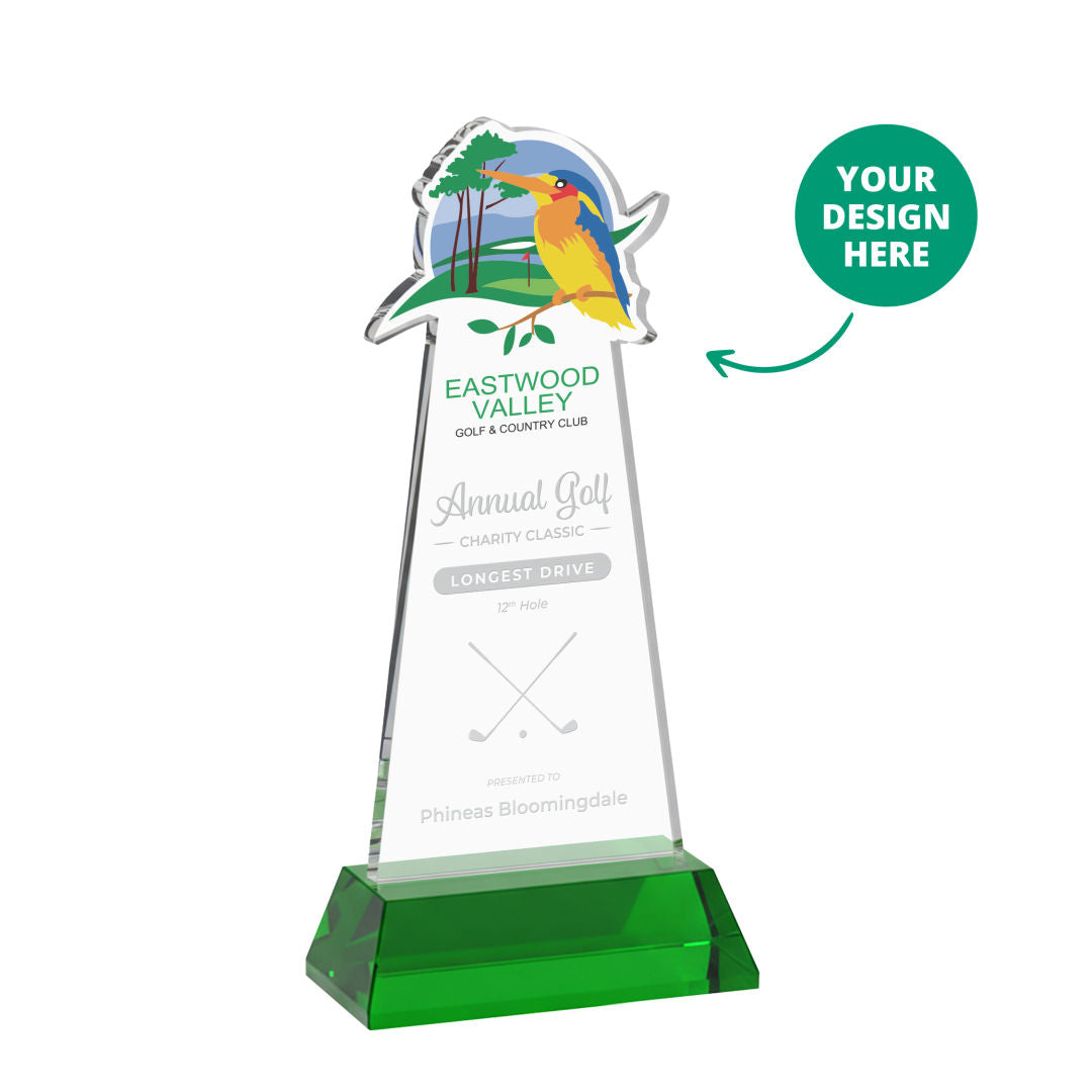 EdgeCraft Tapered Award on Hartford - Green (via Ocean)