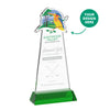 EdgeCraft Tapered Award on Hartford - Green (via Ocean)