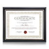 Oakleigh Certificate Holder - Black