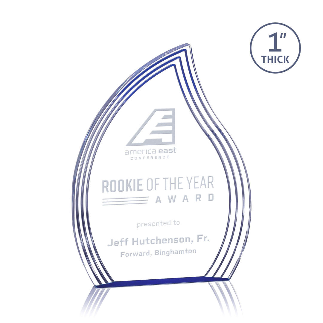 Tidworth Award - Clear Blue Right