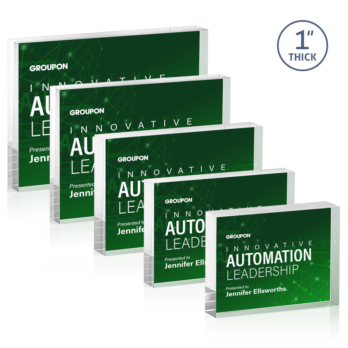 Toledo VividPrint™ Double Sided Award
