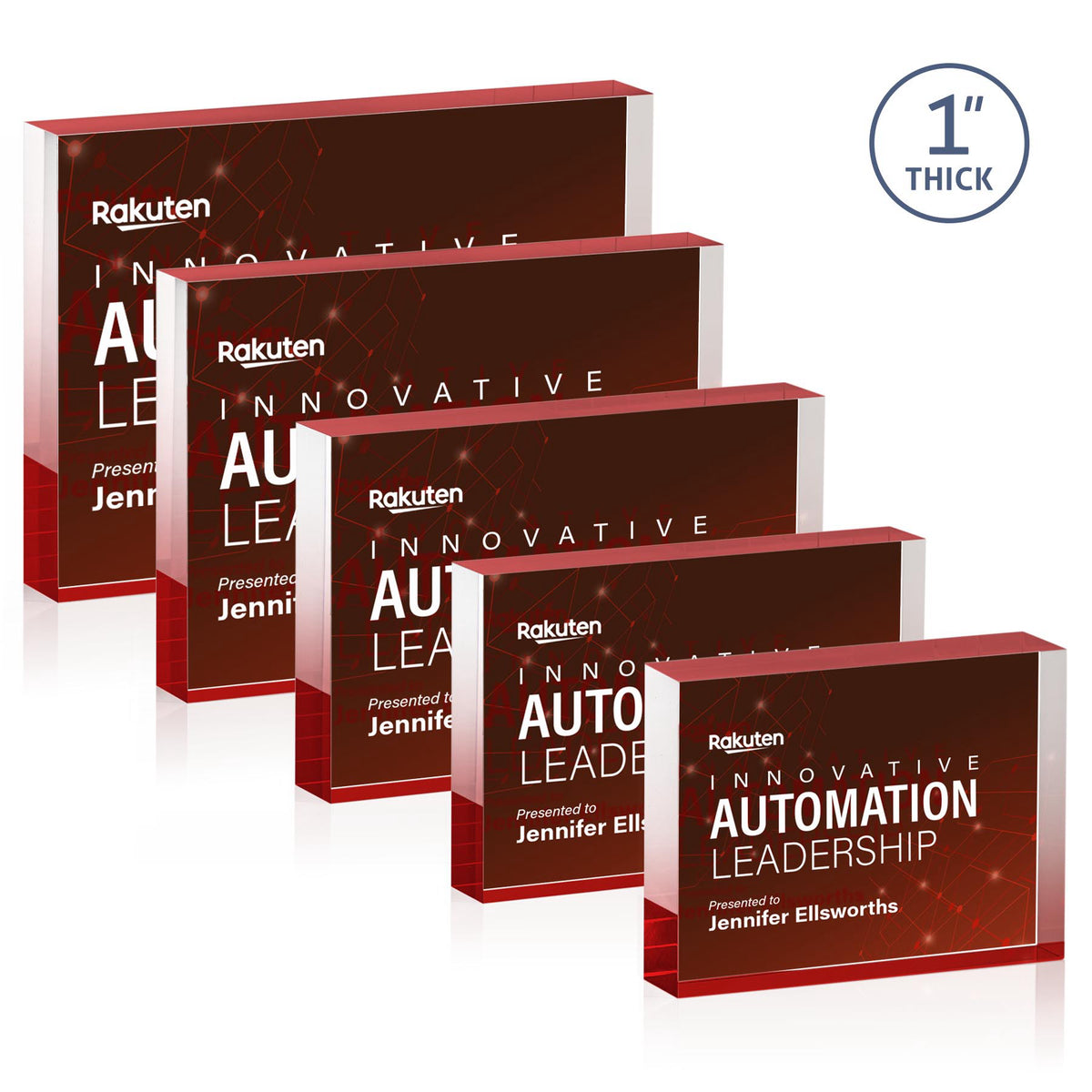 Toledo VividPrint™ Double Sided Award