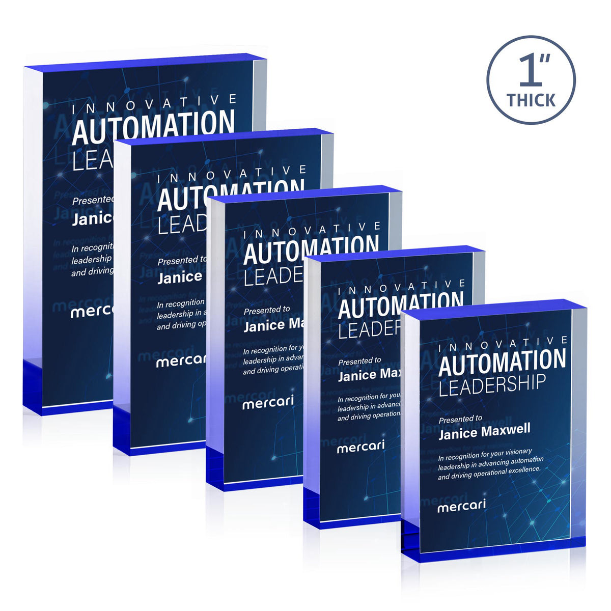 Toledo VividPrint™ Double Sided Award