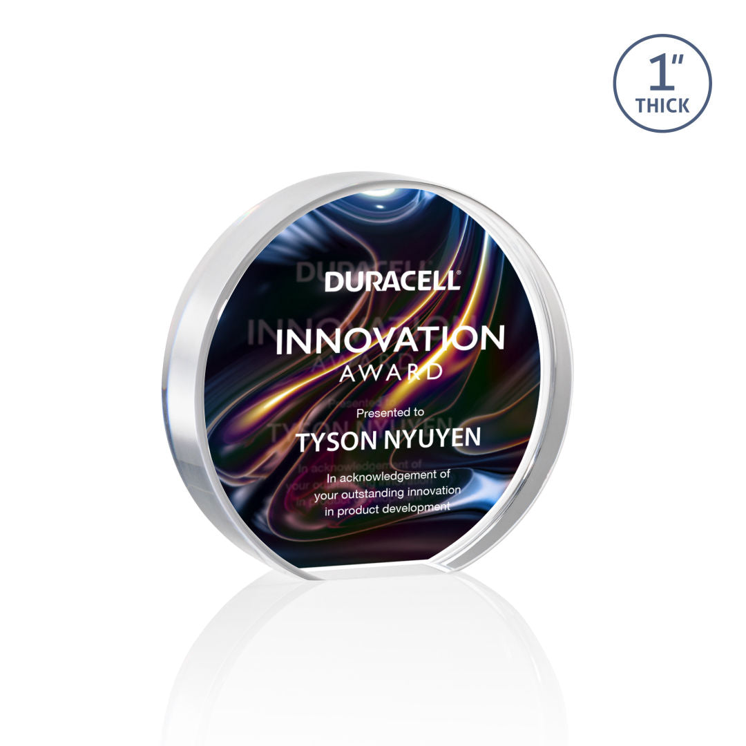 Narita Circle VividPrint™ Double Sided Award