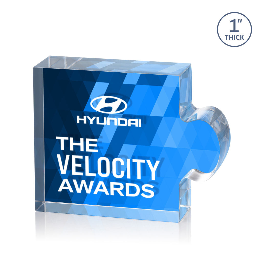 Jigsaw Acrylic VividPrint™ Double Sided Award