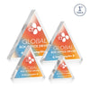 Spartan Triangle VividPrint™ Double Sided Award