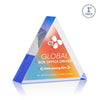 Spartan Triangle VividPrint™ Double Sided Award