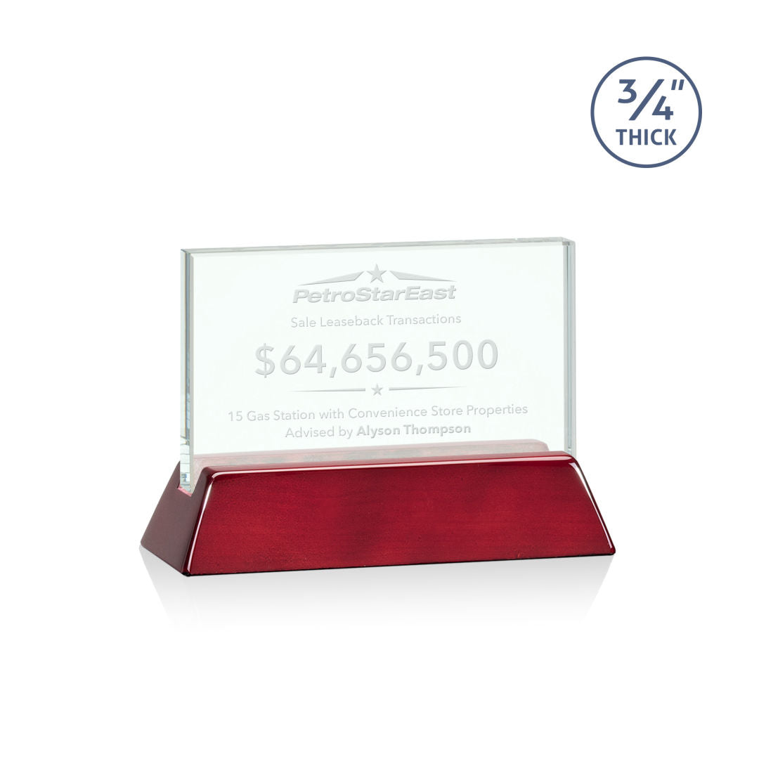 Walkerton Award - Jade/Rosewood (Horiz)