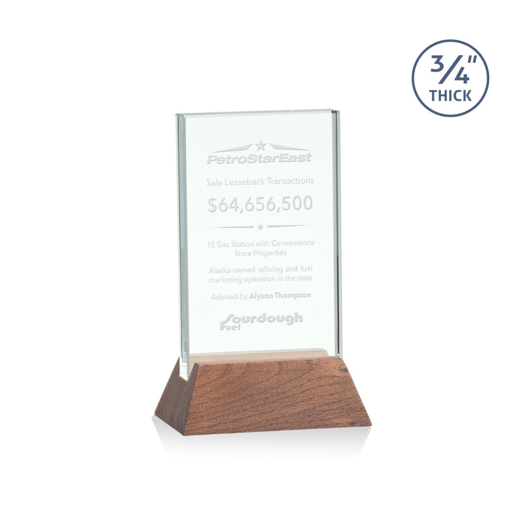 Walkerton Award - Jade/Walnut (Vert)