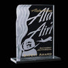 Wakefield Jade Crystal Award — Marble Base