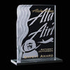 Wakefield Jade Crystal Award — Marble Base