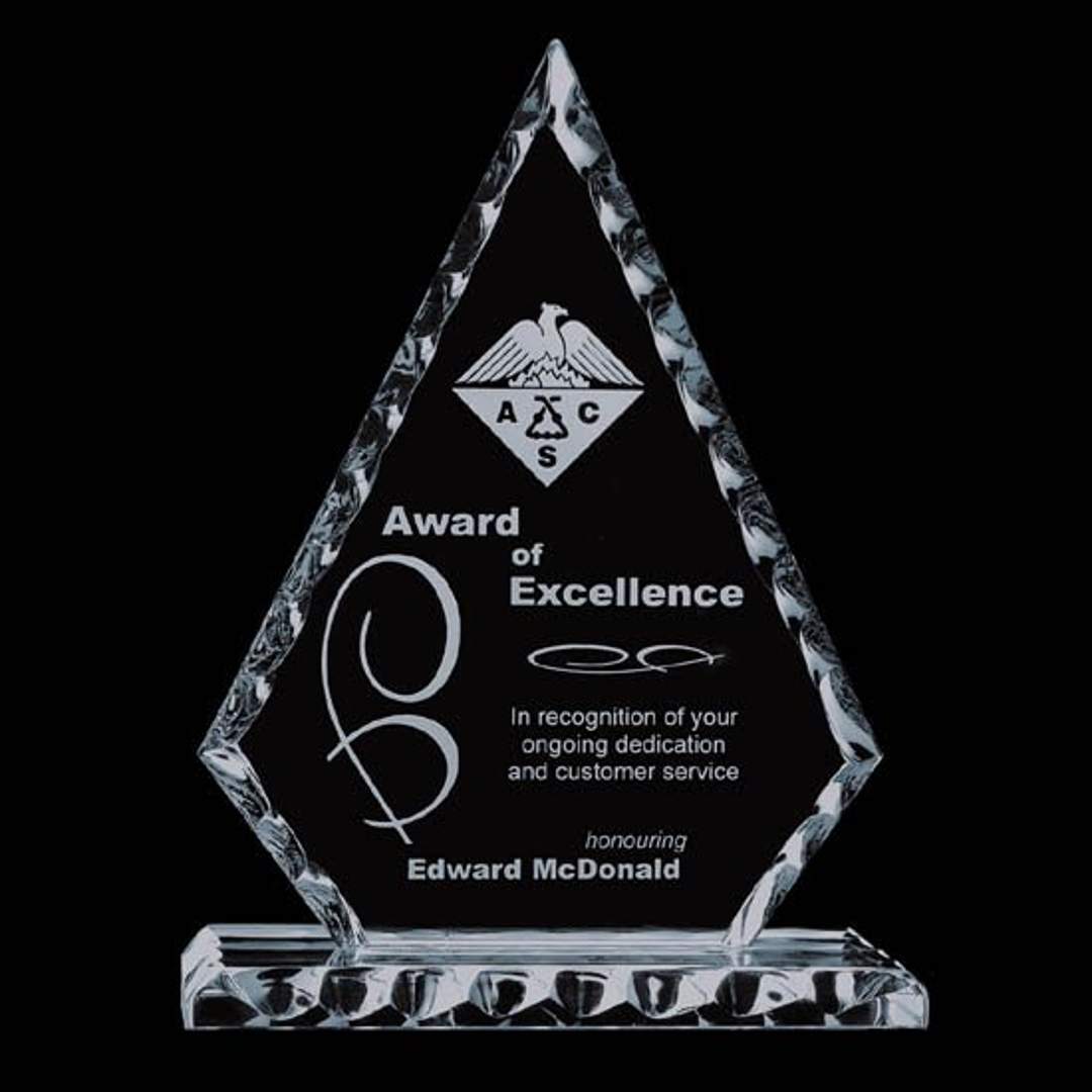 Conquest Jade Crystal Award