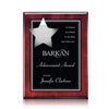 Hollister Plaque - Rosewood/Chrome