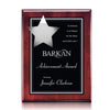 Hollister Plaque - Rosewood/Chrome