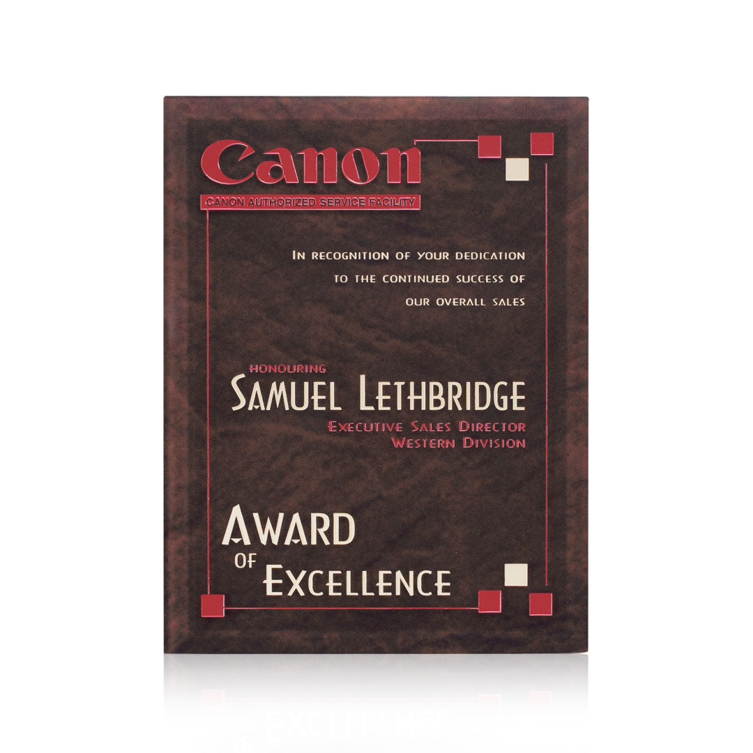 Dunsmore Plaque - Brown