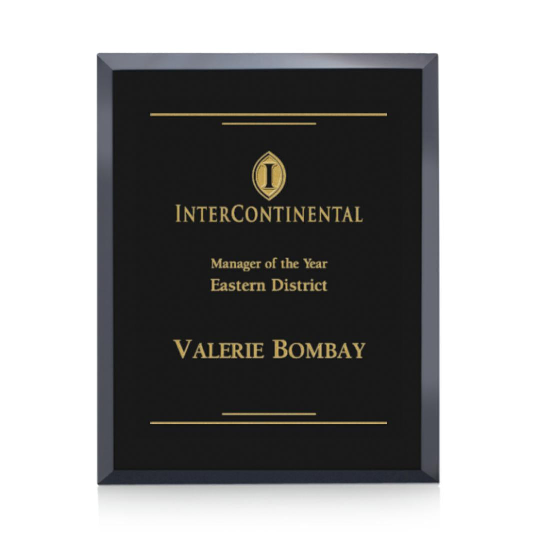 Avonlea Plaque - Black