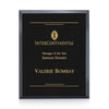 Avonlea Plaque - Black