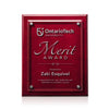 Caledon Plaque - Rosewood/Silver
