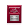 Gossamer Plaque - Rosewood/Silver