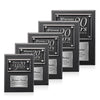 Gossamer Plaque - Carbon Fibre/Silver