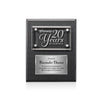 Gossamer Plaque - Carbon Fibre/Silver