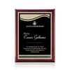 Oakleigh/Marietta Plaque - Rosewood/Black