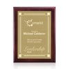 Oakleigh/Warden Plaque - Rosewood Finish