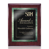 Oakleigh/Caprice Plaque - Rosewood/Green
