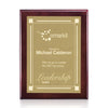 Oakleigh/Warden Plaque - Rosewood Finish