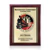 Oakleigh/AstroSub Plaque - Rosewood/Gold