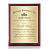 Oakleigh/TexEtch Plaque - Rosewood Finish