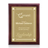 Oakleigh/Warden Plaque - Rosewood Finish