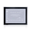 Oakleigh/Warden Plaque - Black Finish