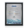 Oakleigh VividPrint™ 3D Plaque - Black/Silver
