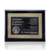 Oakleigh Certificate Plaque - Black Finish