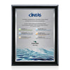 Oakleigh VividPrint™ 3D Plaque - Black/Silver