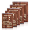 Carisbrooke Engraved Walnut Plaque