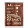 Carisbrooke Engraved Walnut Plaque