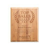 Bamboo Plaque — Laser Engraved