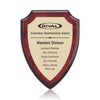 Montague/Everett Plaque - Rosewood/Gold
