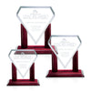 Marquise Glass Award — Piano Finish Base