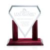 Marquise Glass Award — Piano Finish Base