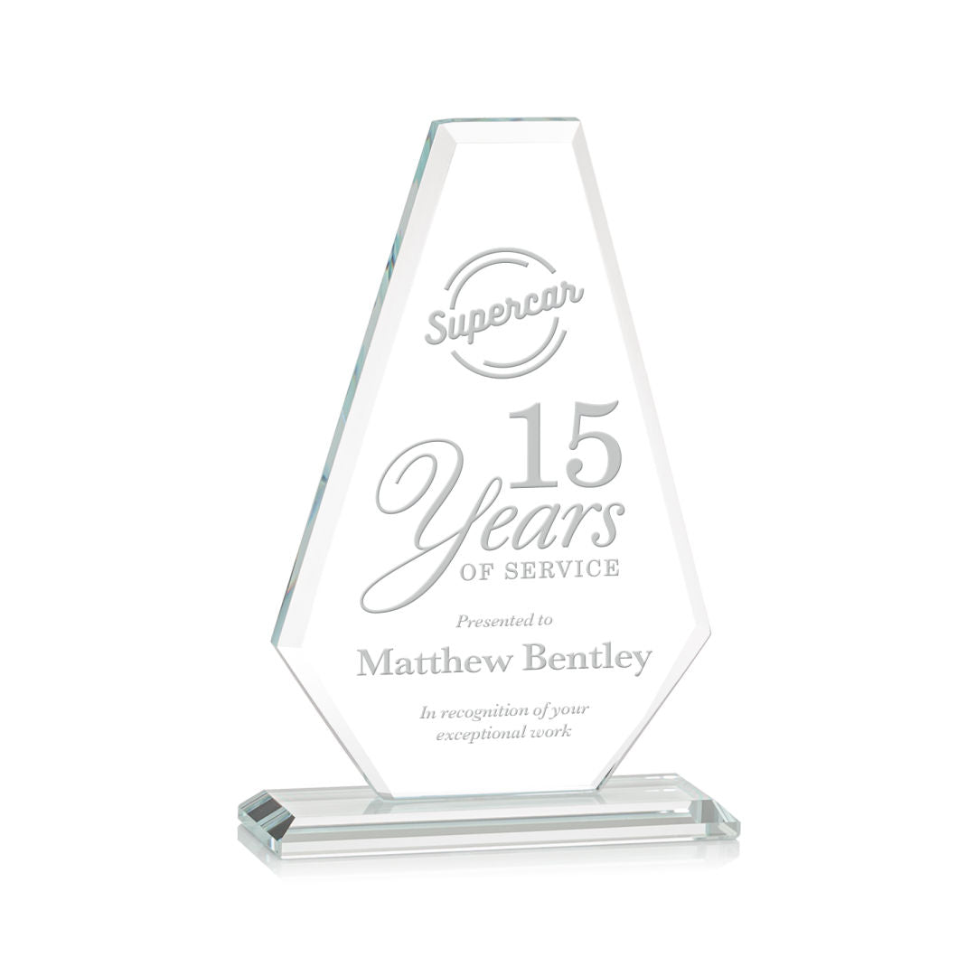 Caldwell Starfire Crystal Award
