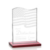 Unity Starfire Crystal Flag Award