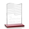 Unity Starfire Crystal Flag Award