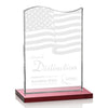 Unity Starfire Crystal Flag Award