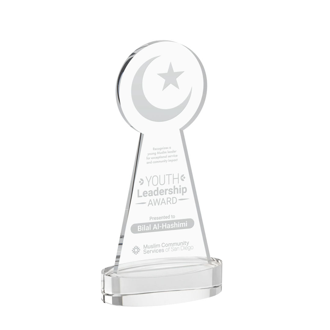 Crescent & Star Award – Base & Size Options